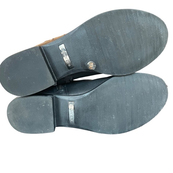 Gianni Bini Womens Kassander Leather Studded Block Heel Riding Boot Buckle Sz 6 - Picture 9 of 16